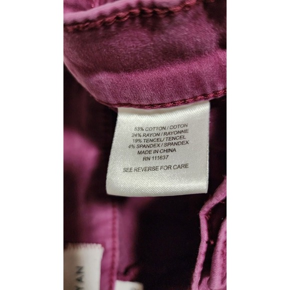 Lila Ryan Pink Pants, Size 12, Straight Leg - Picture 4 of 4